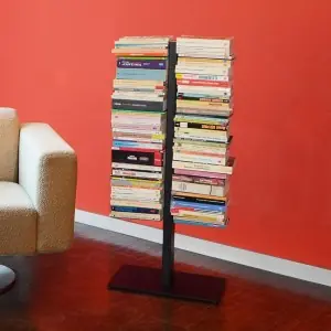 Estantería de pie doble Booksbaum Radius design