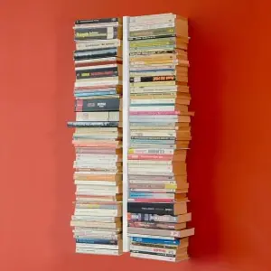 Estantería de pared doble Booksbaum Radius design