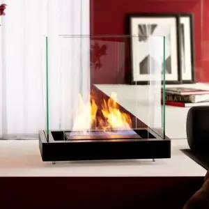 Chimenea bioetanol Top Flame Radius design