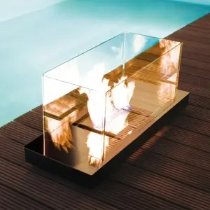 Chimenea bioetanol Uni Flame Radius design
