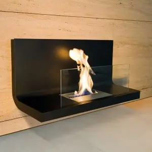 Chimenea bioetanol Wall Flame 1 Radius design