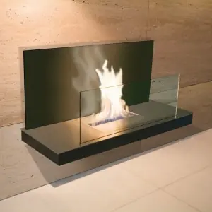 Chimenea bioetanol Wall Flame 2 Radius design