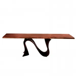 Mesa Wave Fija Madera Maciza Tonin Casa