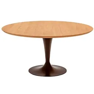 Mesa Flûte redonda madera Sovet Italia