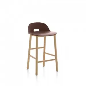 Taburete bajo lumbar Alfi Emeco