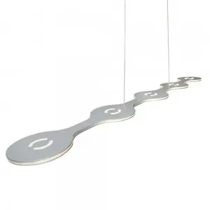 Lámpara suspensión Flat Lumen Center