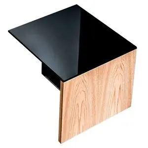 Mesa centro Regolo cuadrada cristal Sovet Italia