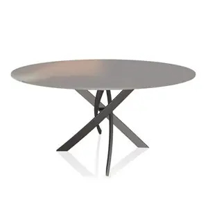 Mesa Barone Redonda Cristal Bontempi