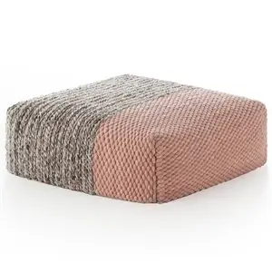Puf Mangas Space Square Plait Rosa GAN