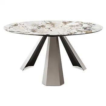 Mesa Eliot Keramik Round Cattelan Italia