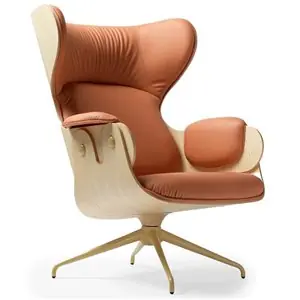 Butaca Lounger madera BD Barcelona
