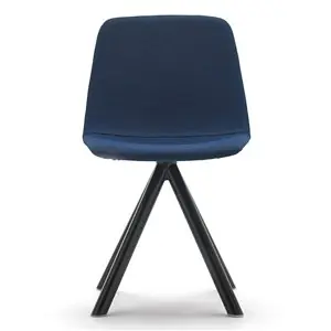 Silla Maarten tapizada base giratoria Viccarbe
