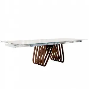Mesa Arpa Extensible Cerámica Tonin Casa