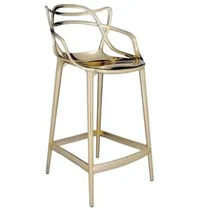 Taburete Masters metalizado Kartell