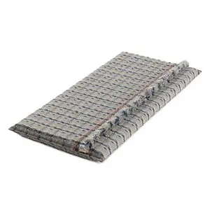 Colchoneta Small Garden Layers Checks blue GAN
