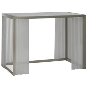 Pérgola Cenador Vela con cortinas Vondom