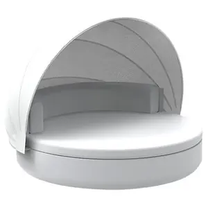 Cama Ulm Daybed Ø180 fija con parasol Vondom