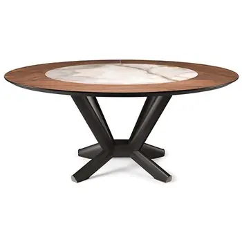 Mesa Planer Ker-Wood Round Cattelan Italia