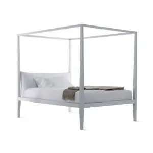 Cama con Dosel Moheli Horm