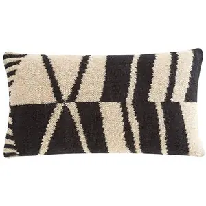 Cojín Rustic Chic Geo Black & White rectangular GAN