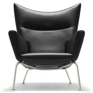 Butaca Wing CH445 piel Carl Hansen and Son - Carl Hansen & Son