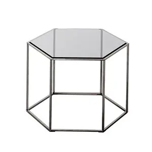 Mesa Auxiliar Hexagon Cristal Desalto