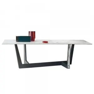 Mesa Art fija cerámica Bonaldo
