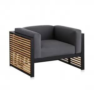 Sillón DNA Teca Gandia Blasco