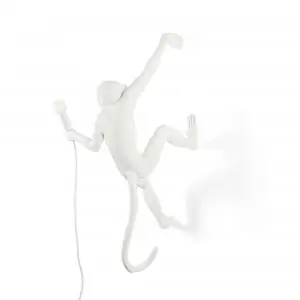 The Monkey Hanging Right Hand White Seletti