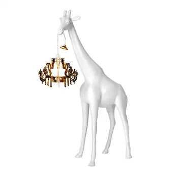 Lámpara sobremesa Giraffe in Love XS Qeeboo