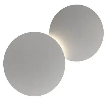 Lámpara aplique Puck Wall Art doble liso Vibia