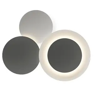 Lámpara aplique Puck Wall Art triple Vibia