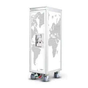 Trolley new worldmap Bordbar