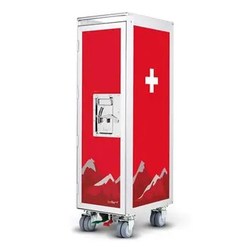Trolley new swiss cross Bordbar