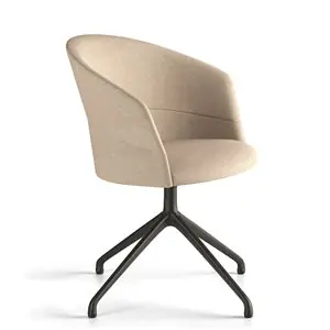 Sillón Copa base giratoria Viccarbe