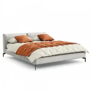 Cama Margot tapizada Novamobili