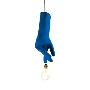 Lámpara suspensión Blue Luzy Ingo Maurer