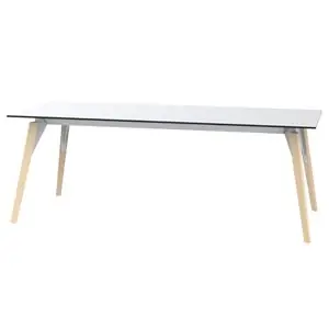 Mesa rectangular Faz Wood lounge Vondom