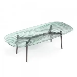 Mesa con cantos redondeados Coral Beach Fiam