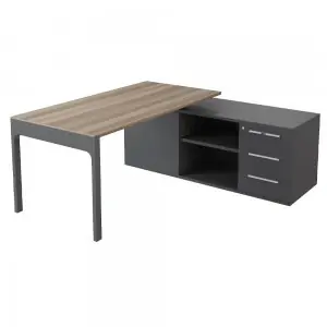 Mesa ejecutiva perfil alto con 3 cajones Lance Ofifran