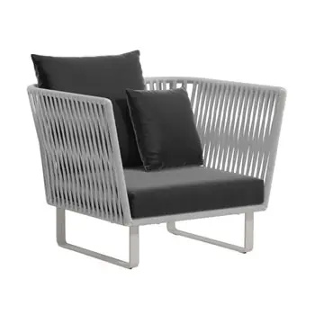 Sillón club Aluminio Bela Rope Bitta Kettal