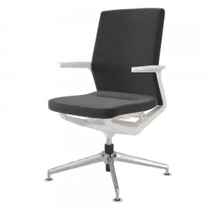 Silla tapizada Advance giratoria Ofifran