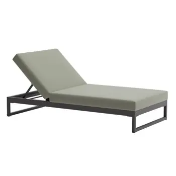 Tumbona 5 posiciones con patas Landscape Kettal