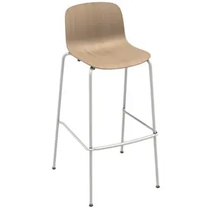 Taburete Troy Madera Acero Magis