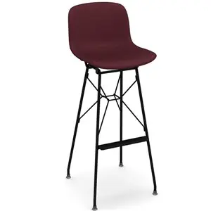 Taburete Troy Wireframe Tapizado Magis