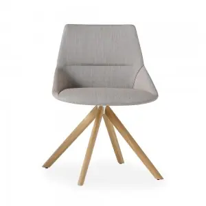 Silla Dunas XS giratorio madera Inclass