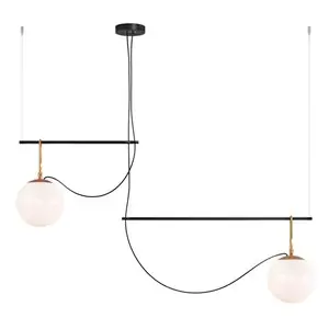 Lámpara Suspensión NH S3 2 Arms Artemide