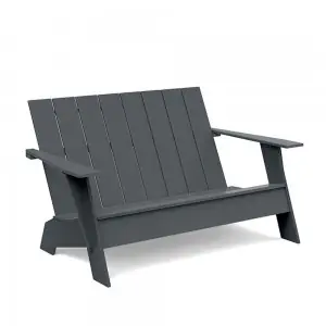 Banco Adirondack con respaldo Loll Designs