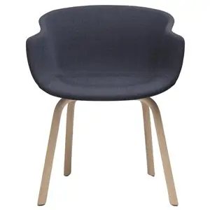 Silla Bai madera tapizada Ondarreta