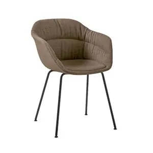 Sillón Taia acero tapizado soft Inclass